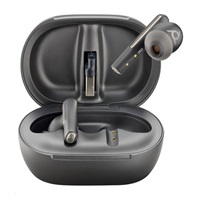 Poly bluetooth headset Voyager Free 60+, BT700 USB-A adaptér, dotykové nabíjecí pouzdro, černá