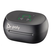 Poly bluetooth headset Voyager Free 60+, BT700 USB-C adaptér, dotykové nabíjecí pouzdro, černá