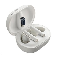 Poly bluetooth headset Voyager Free 60+, BT700 USB-C adaptér, dotykové nabíjecí pouzdro, bílá