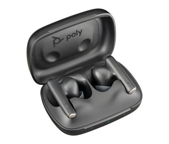 Poly bluetooth headset Voyager Free 60, BT700 USB-A adaptér, nabíjecí pouzdro, černá