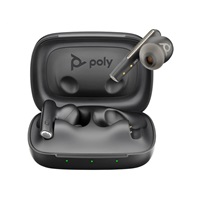 Poly bluetooth headset Voyager Free 60, BT700 USB-C adaptér, nabíjecí pouzdro, černá