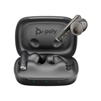 Poly bluetooth headset Voyager Free 60 MS Teams, BT700 USB-C adaptér, nabíjecí pouzdro, černá