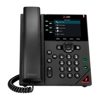 Poly VVX 350 6linkový IP telefon, PoE
