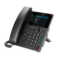 Poly VVX 350 6linkový IP telefon, PoE