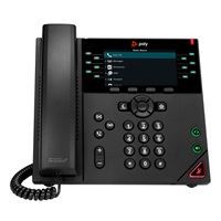 Poly VVX 450 12linkový IP telefon s podporou technologie PoE