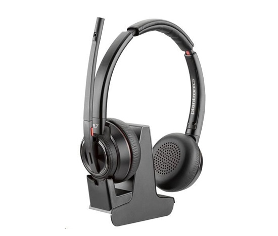 Poly Savi 8220 UC-M náhlavní souprava, DECT, ANC, USB-A, stereo