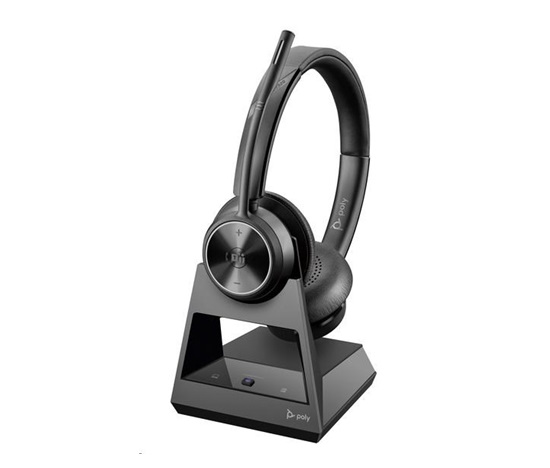 Poly Savi 7320-M Office bezdrátová náhlavní souprava, DECT, stereo