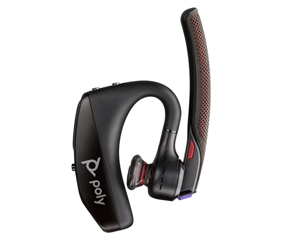 Poly bluetooth headset Voyager 5200 OFFICE MS Teams, USB-C, nabíjecí stojánek