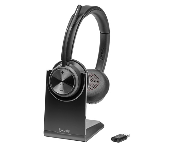 Poly Savi 7320 UC Stereo DECT 1880-1900 MHz Headset