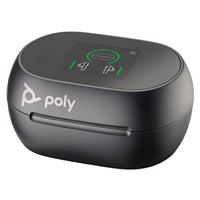 Poly Voyager Free 60+ UC Black Touchscreen Charge Case for BT700 USB-C Adapter
