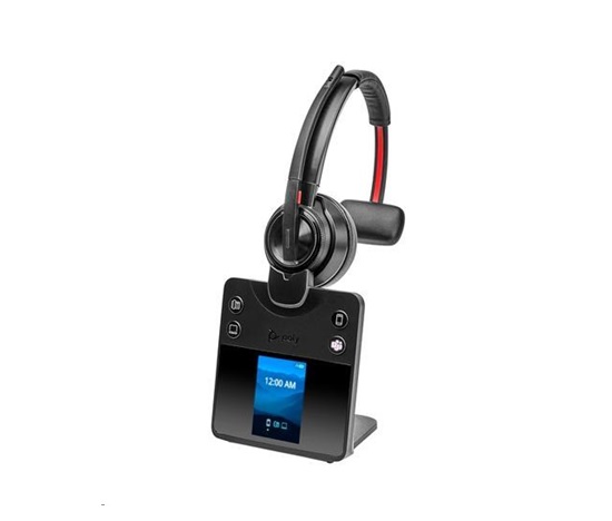 Poly Savi 8410 Office Monaural Microsoft Teams Certified DECT 1880-1900 MHz Headset