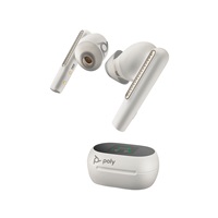 Poly Voyager Free 60/60+ Microsoft Teams Certified White Earbuds (2 Pieces)
