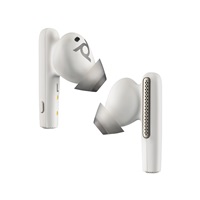 Poly Voyager Free 60/60+ Microsoft Teams Certified White Earbuds (2 Pieces)
