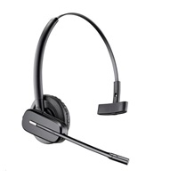 Poly CS540 bezdrátová náhlavní souprava, DECT, mono + mechanický zvedač HL10, 3 možnosti nošení