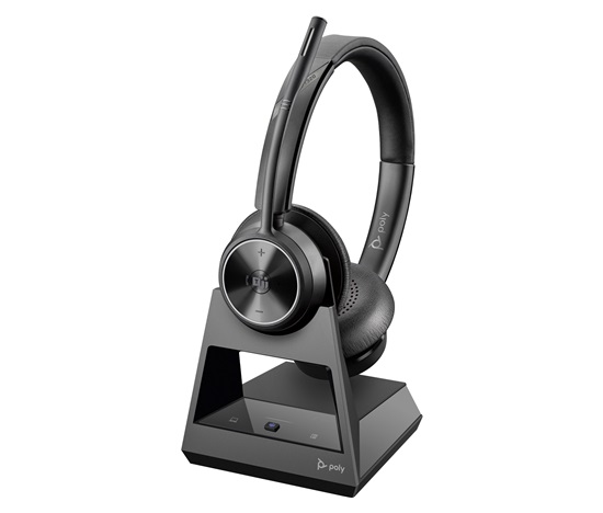 Poly Savi 7320 Stereo Microsoft Teams Certified DECT 1880-1900 MHz Headset