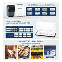 Niimbot Tiskárna štítků B1 Smart, lake blue + role štítků 210ks
