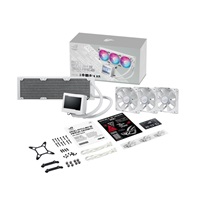ASUS vodní chladič CPU AIO ROG RYUJIN III 360 ARGB WHITE, 3x120mm, LGA1851, AM5