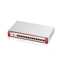 Zyxel USG FLEX500 H Series, User-definable ports with 2*2.5G, 2*2.5G( PoE+) & 8*1G, 1*USB (device only)