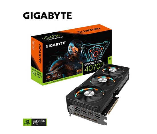 GIGABYTE VGA NVIDIA GeForce RTX 4070 Ti GAMING V2 OC 12G, 12G GDDR6X, 3xDP, 1xHDMI