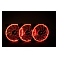 1stCOOL KIT AURA EVO CRYSTAL ARGB 3x Crystal White ventilátor + ARGB Nano řadič