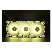 1stCOOL KIT AURA EVO CRYSTAL ARGB 3x Crystal White ventilátor + ARGB Nano řadič