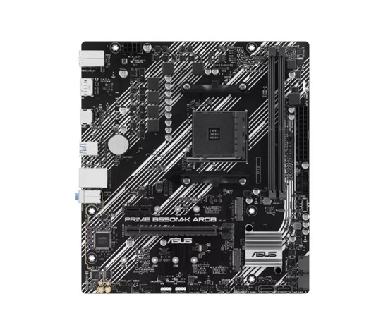 ASUS MB Sc AM4 PRIME B550M-K ARGB, AMD B550, 2xDDR4, 1xHDMI, 1xDP, mATX
