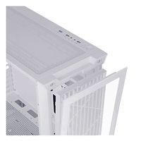 EVOLVEO Ptero Q2W, 2x čelní panel - sklo /mřížka, case ATX, bílá