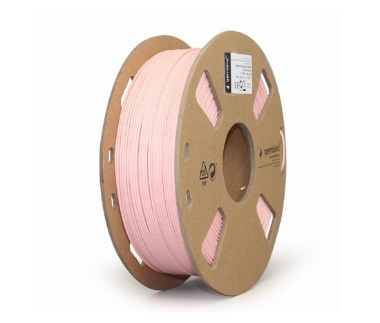 GEMBIRD Tisková struna (filament) PLA MATTE, 1,75mm, 1kg, růžová
