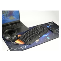 GEMBIRD Podložka pod myš látková Solar System, herní, 350 x 900