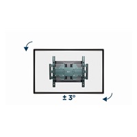 GEMBIRD Držák TV WM-80ST-01, 37"-80" (60kg), otočný a náklopný