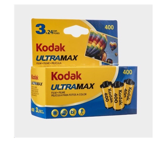 Kodak 135 Ultramax Carded 400-24x3