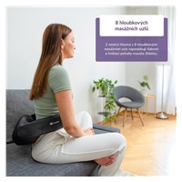 TrueLife RelaxBack B6 Charge - masážní límec s dobíjecí baterií