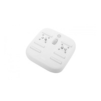 KiCA MG01 masážní přístroj na nohy, hluboká stimulace reflexních zón, kompaktní design, bílá