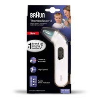 Braun IRT 3030 ThermoScan 3 dětský teploměr, bezkontaktní, infračervený, do ucha