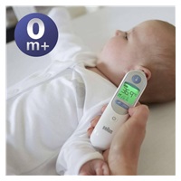Braun IRT 6520 ThermoScan 7 bezdotykový teploměr, digitální, ušní, paměť na 9 měření