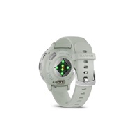 Garmin Venu® 3S, Silver/Sage grey, Silicone band