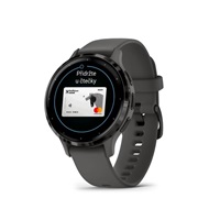 Garmin Venu® 3S, Slate/Gray, Silicone band