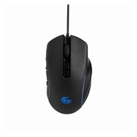 GEMBIRD myš RAGNAR RX500, podsvícená, 6 tlačítek, černá, 7200DPI,  USB