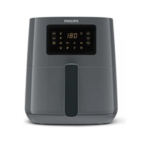 Philips 5000 series HD9255/60 fryer Single 4.1 L Stand-alone 1400 W Hot air fryer Black, Grey