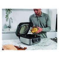 Ninja Foodi Airgrill horkovzdušná fritéza, 1760 W, gril s cyklonovou technologií, nepřilnavý povrch, černá