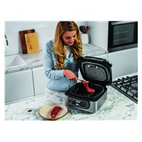 Ninja Foodi Airgrill horkovzdušná fritéza, 1760 W, gril s cyklonovou technologií, nepřilnavý povrch, černá