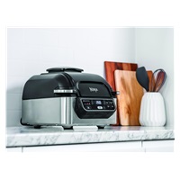 Ninja Foodi Airgrill horkovzdušná fritéza, 1760 W, gril s cyklonovou technologií, nepřilnavý povrch, černá