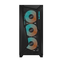 GIGABYTE case GB-C301G, ARGB Hub, průhledná bočnice, Mid tower, 4x ARGB ventilátor