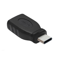 PremiumCord Adaptér USB na USB-C, černá