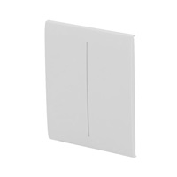 Ajax  CenterButton (2-gang) - Středové dvou tlačítko, bílá