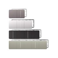 Ajax  Frame (4 seats) - Čtyřnásobný rámeček, horizontální instalace