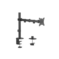 Držák monitoru Brateck LDT66-C012 jedno kloubové rameno na tyčovém držáku
