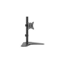 Držák monitoru Brateck LDT66-T01 jeden kloubový úchyt na tyčovém držáku samostatně stojící