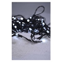 Solight LED vánoční řetěz, 300 LED, 30m, přívod 5m, IP44, bílá