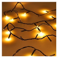 Solight LED WIFI smart venkovní vánoční řetěz, 400 LED, 20m, přívod 5m, teplá bílá + vícebarevný